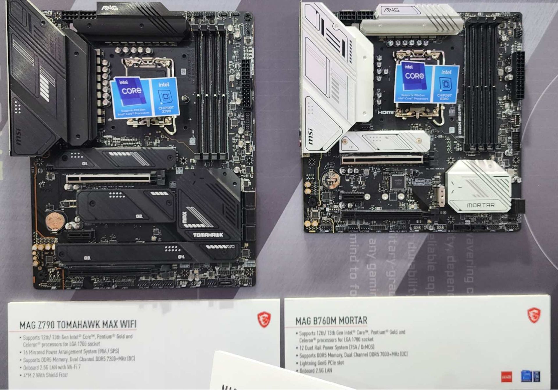 مادربردهای وای‌فای ۷ سری MSI Z790 MAX