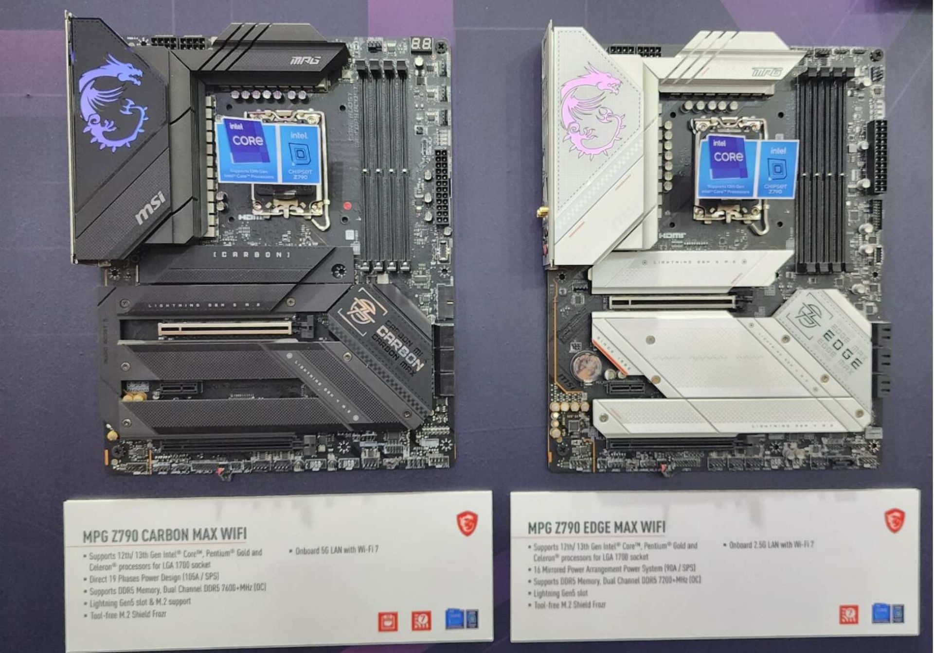 مادربردهای وای‌فای ۷ سری MSI Z790 MAX