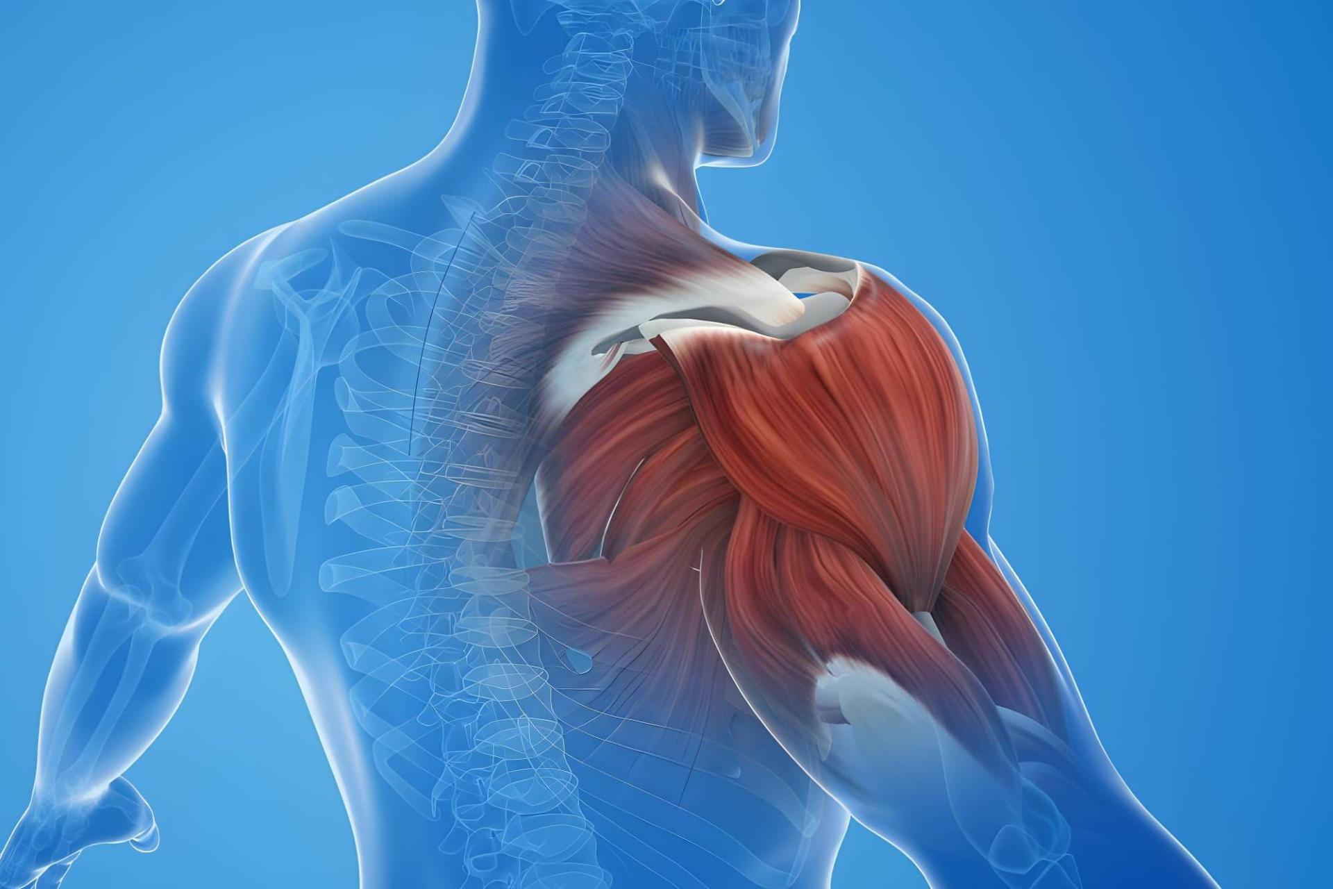 تصویرسازی از عضلات بازو