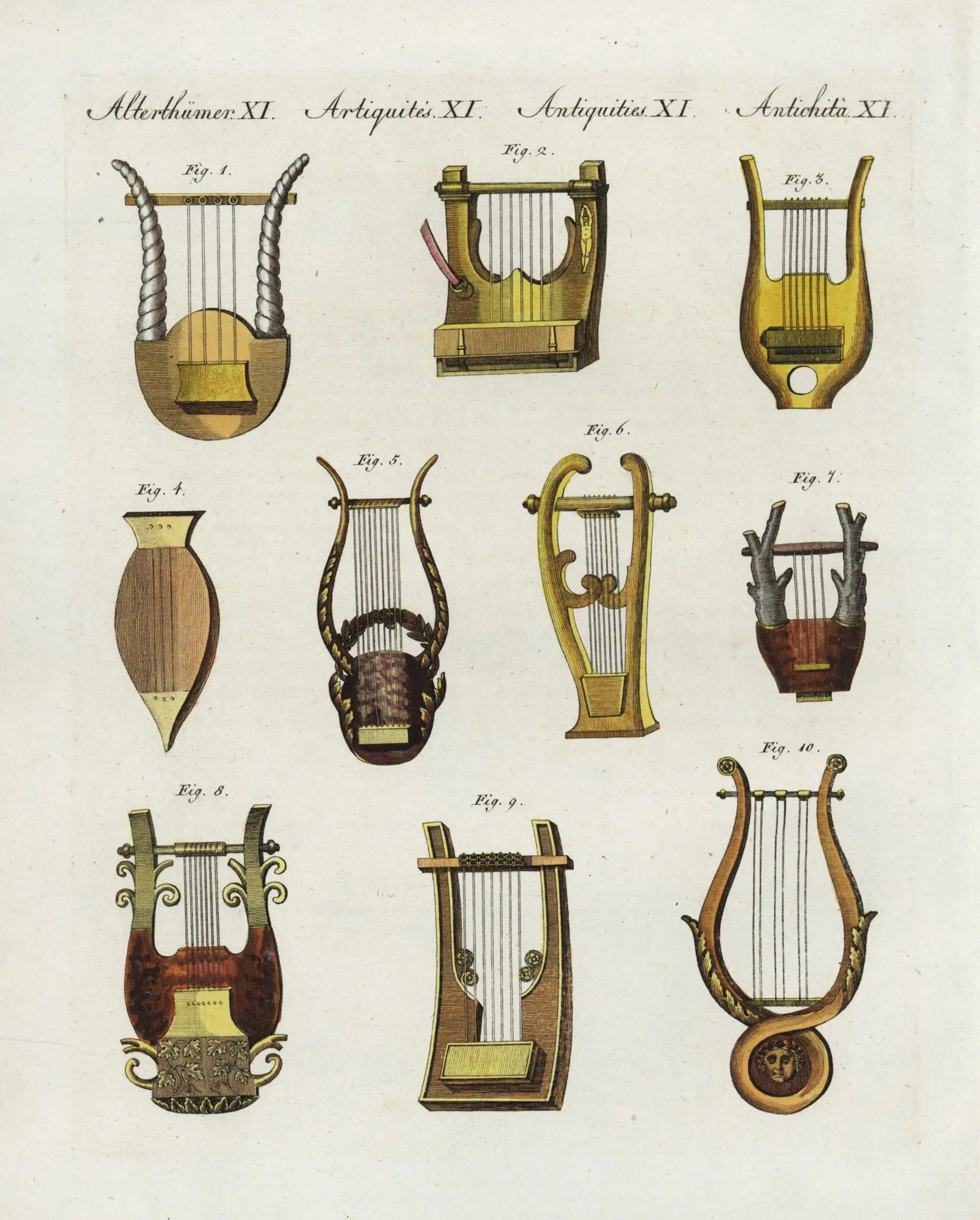 آلات باستانی موسیقی