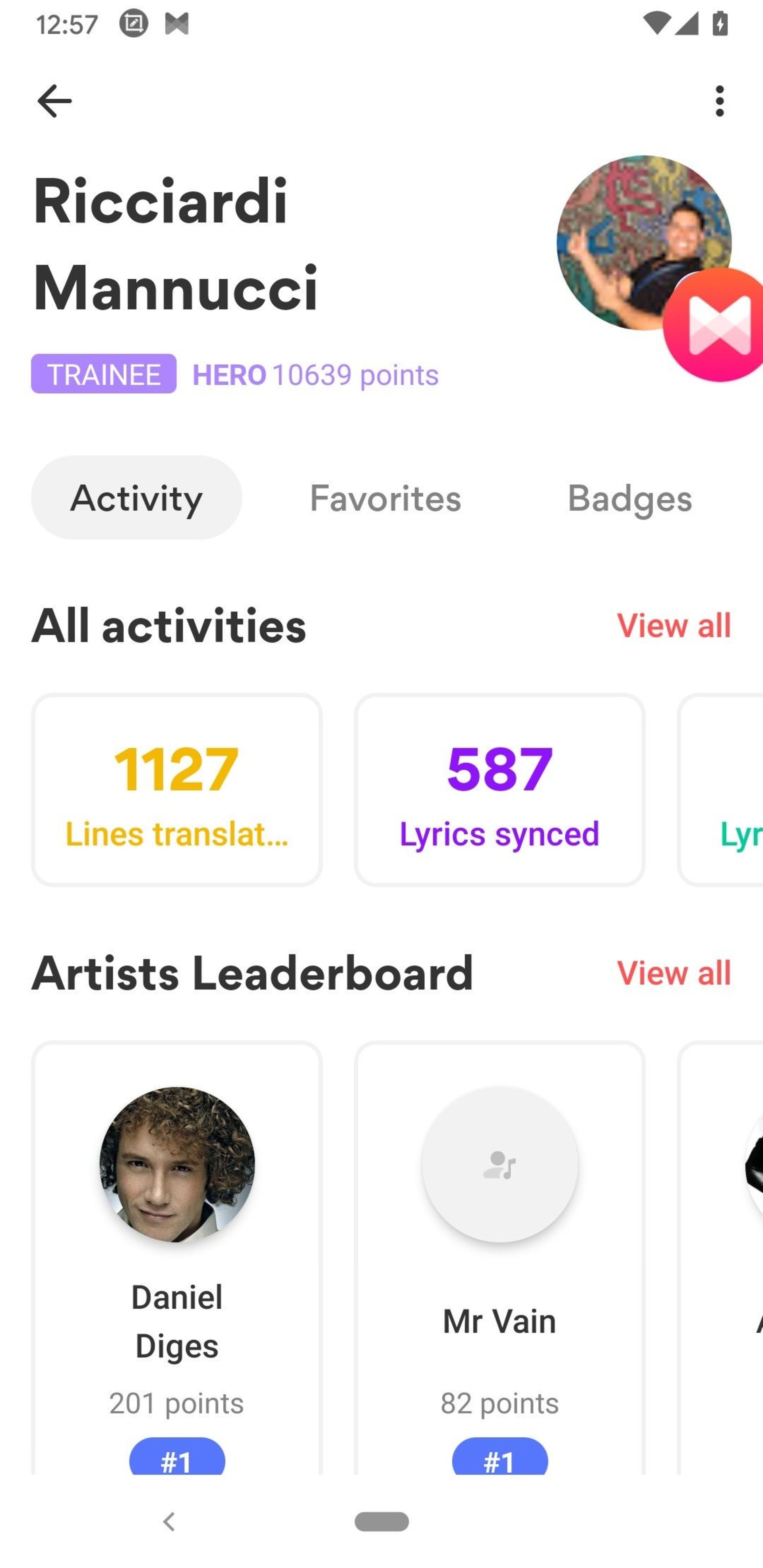 دسته‌بندی موزیک پلیر Musixmatch