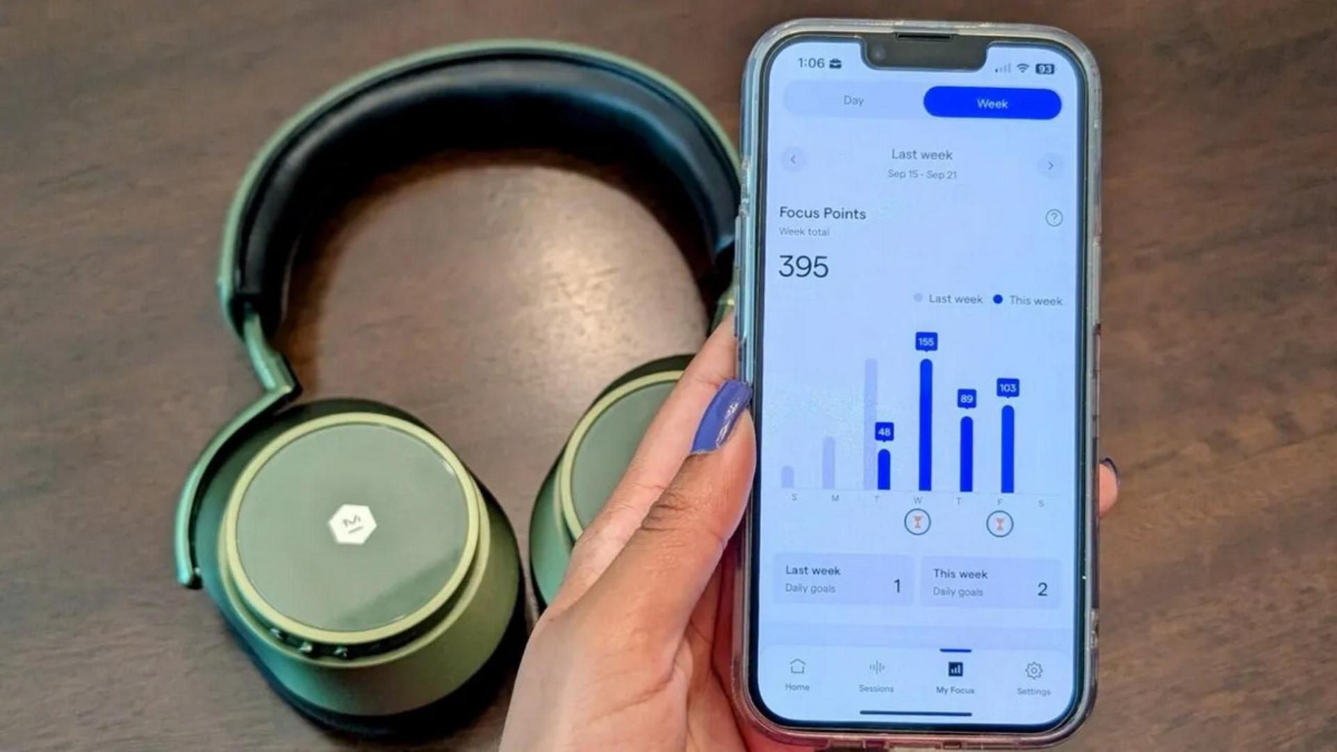 هدفون و اپلیکیشن  MW75 Neuro