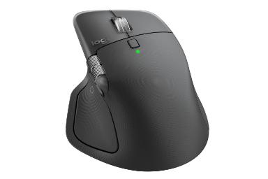 ماوس MX Master 4 رنگ گرافیتی از نمای کنار