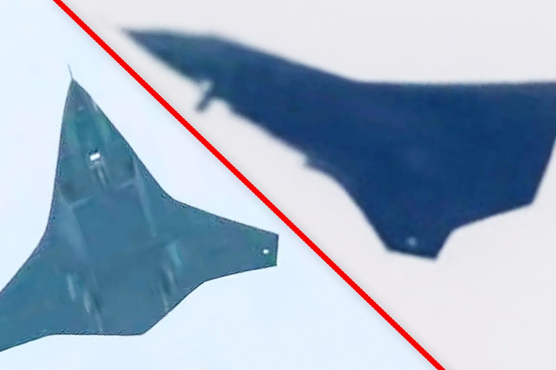 جنگنده‌ی پنهان‌کار چین در آسمان