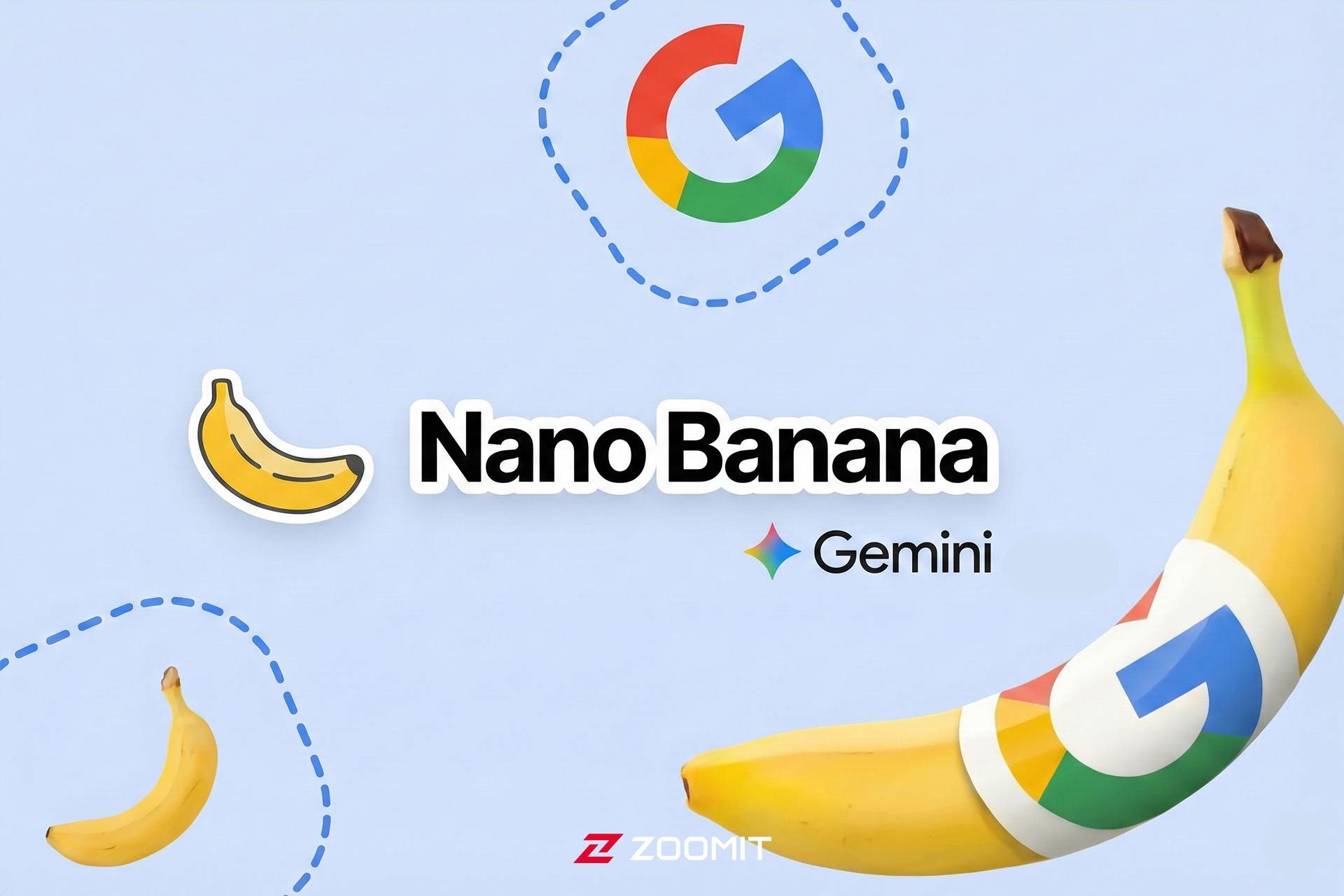 چند موز - آیکون گوگل - لوگوی نانو بانانا