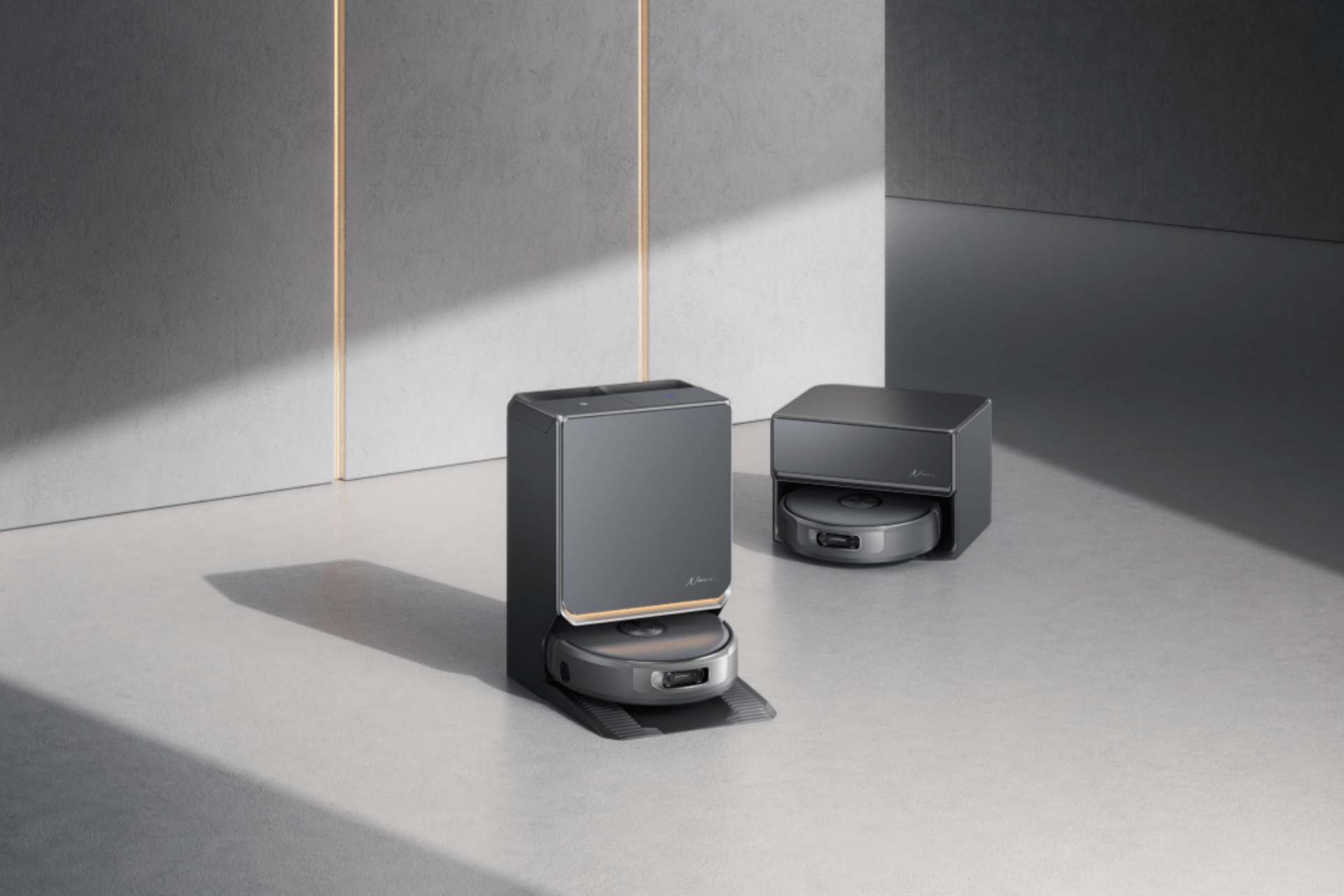 جارو رباتیک Narwal Flow 2 با دو داک مختلف