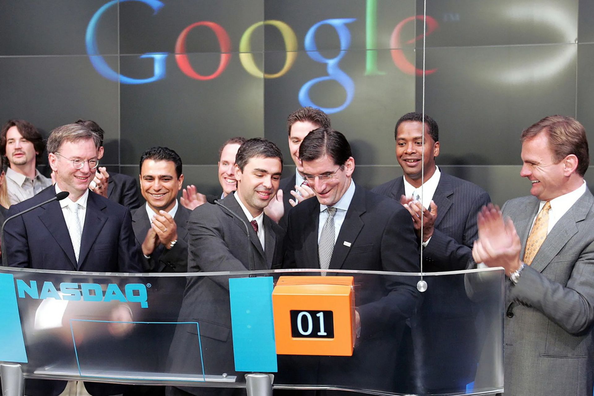 Google IPO on Nasdaq