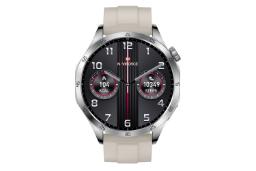 ساعت هوشمند نیوی فورس Naviforce NT12 نقره ای با بند خاکستری