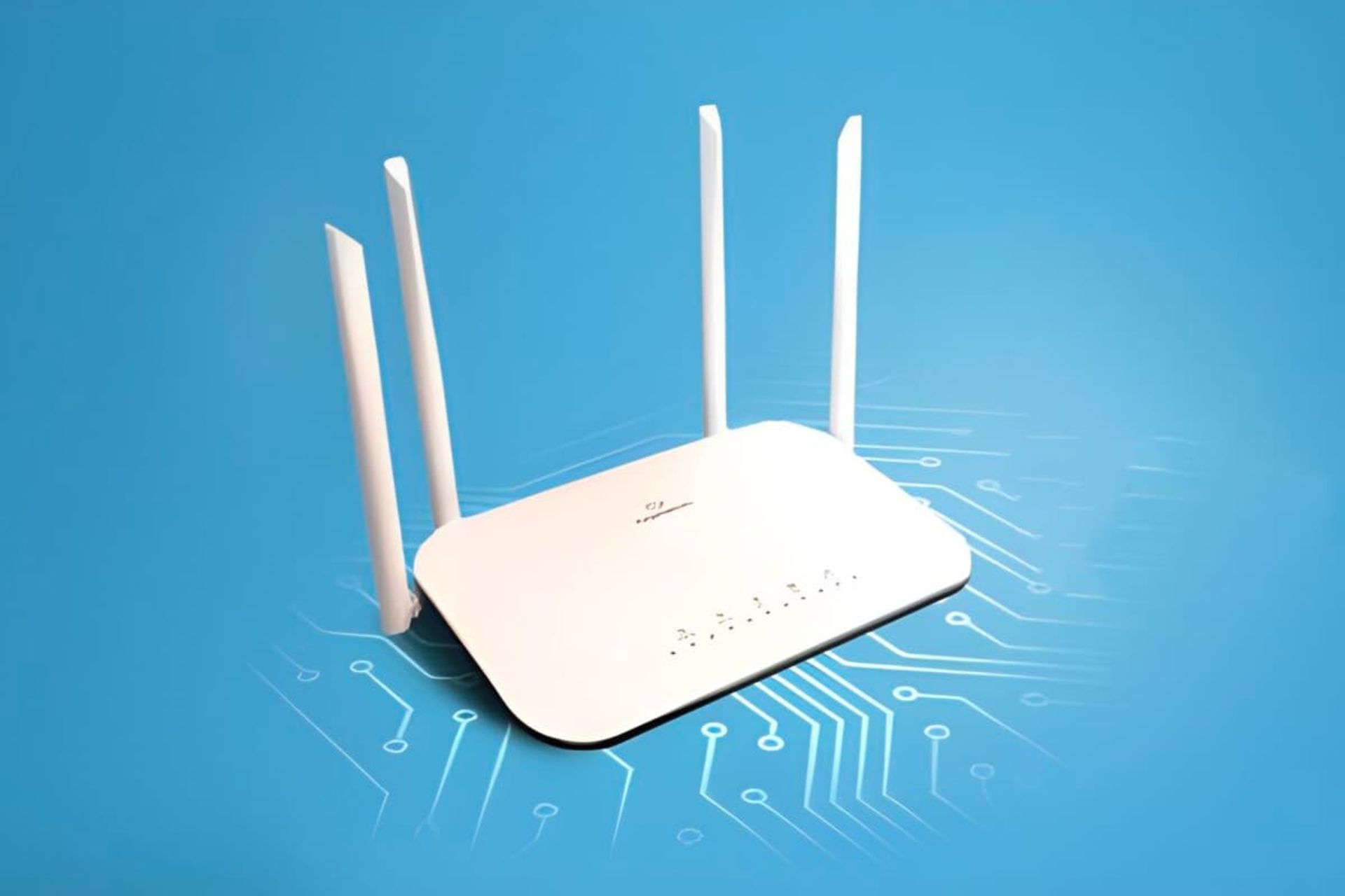 مودم روتر 77DX نزتک مدل سفید با ۴ آنتن