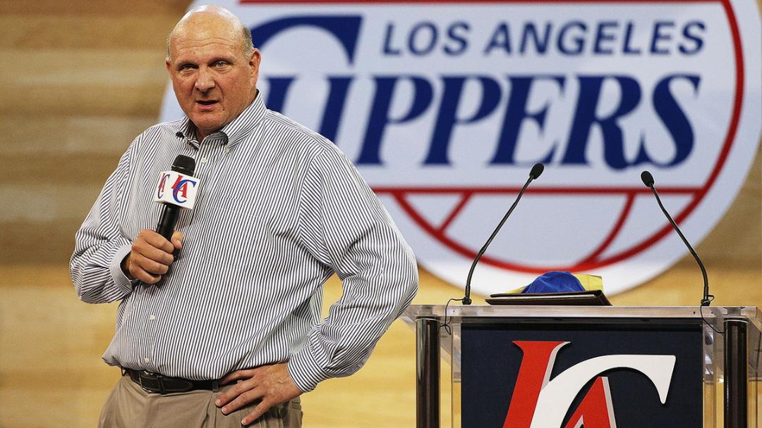 استیو بالمر در NBA با تیم لس‌آنجلس کلیپرز 