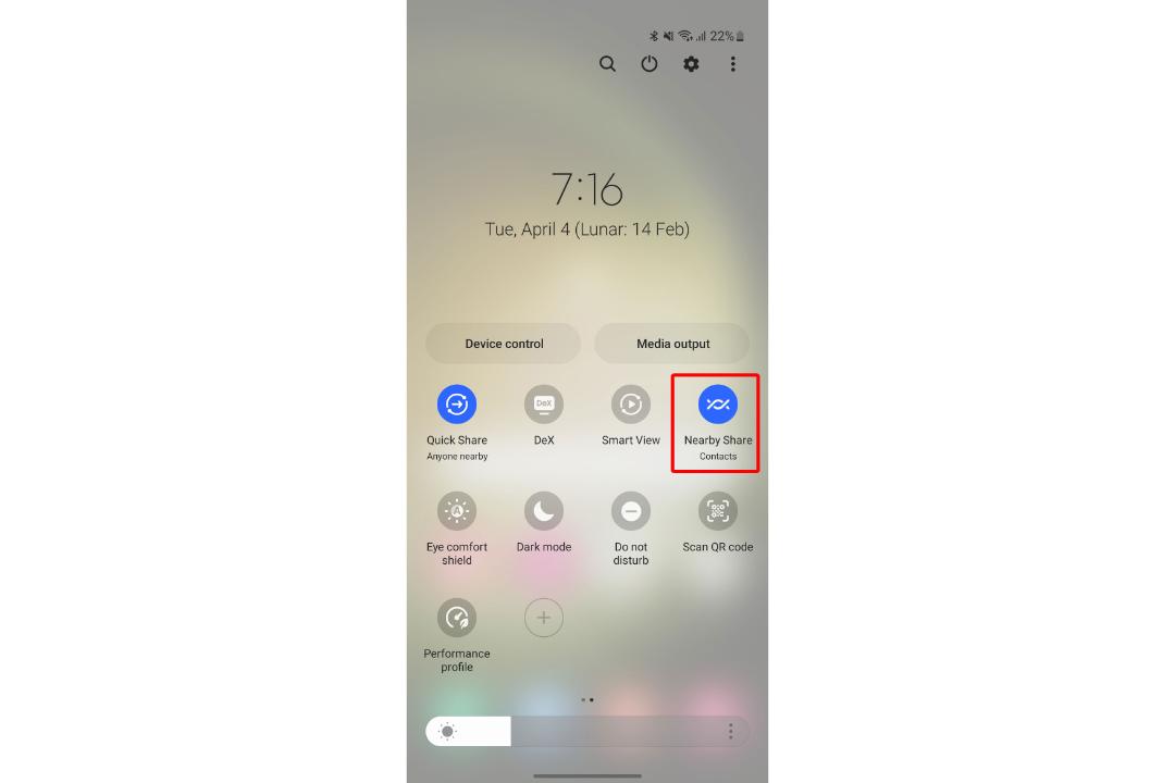 Nearby Share در اندروید