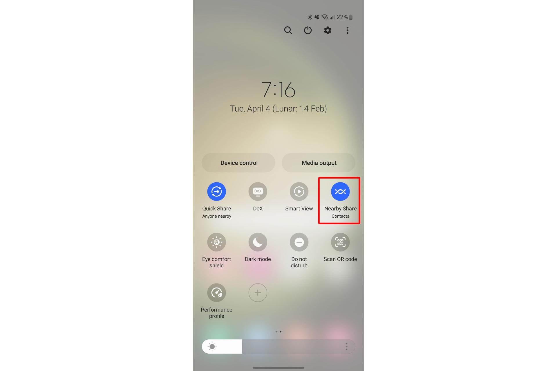 Nearby Share در اندروید