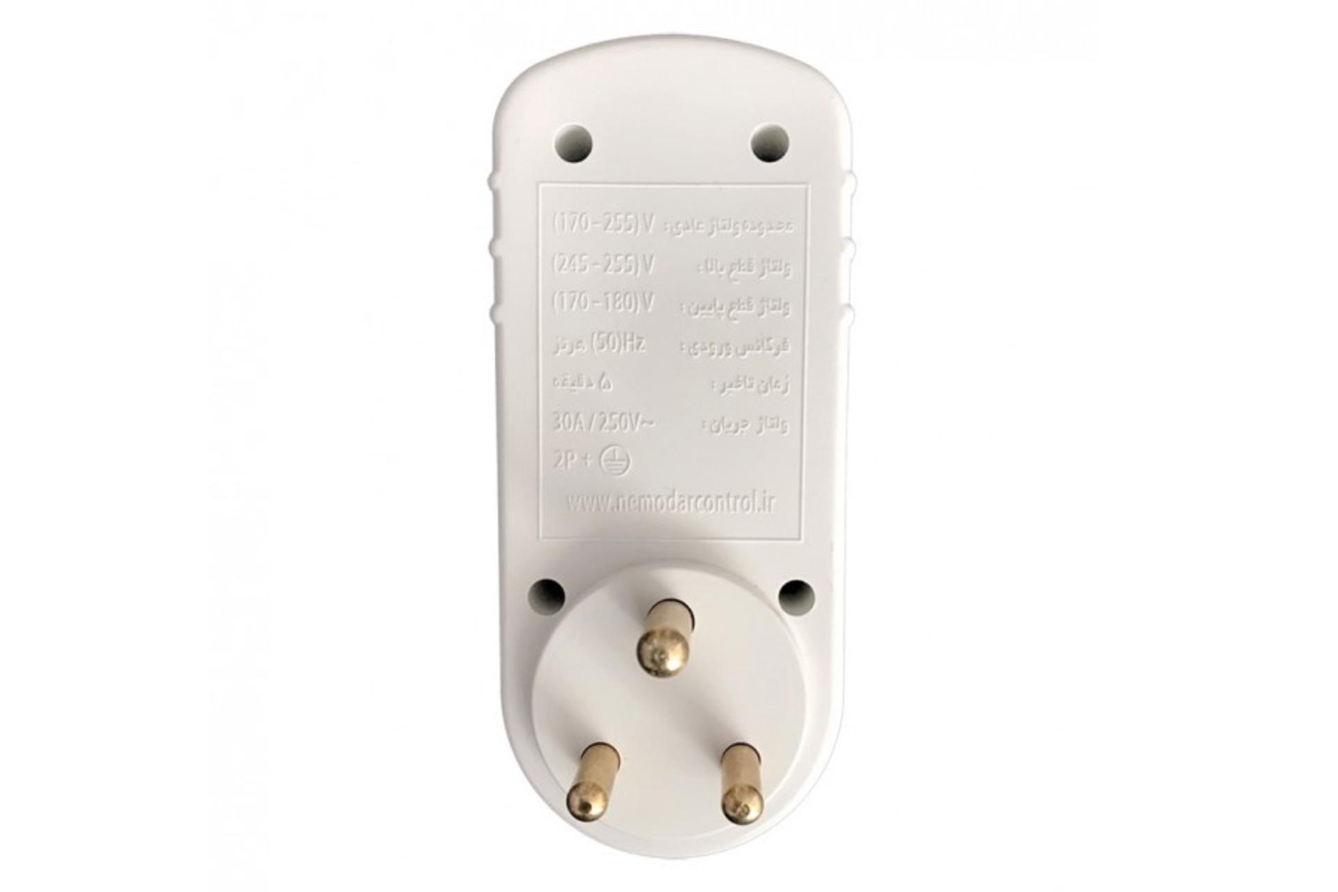 نمای پشت محافظ ولتاژ نمودار کنترل مدل M127