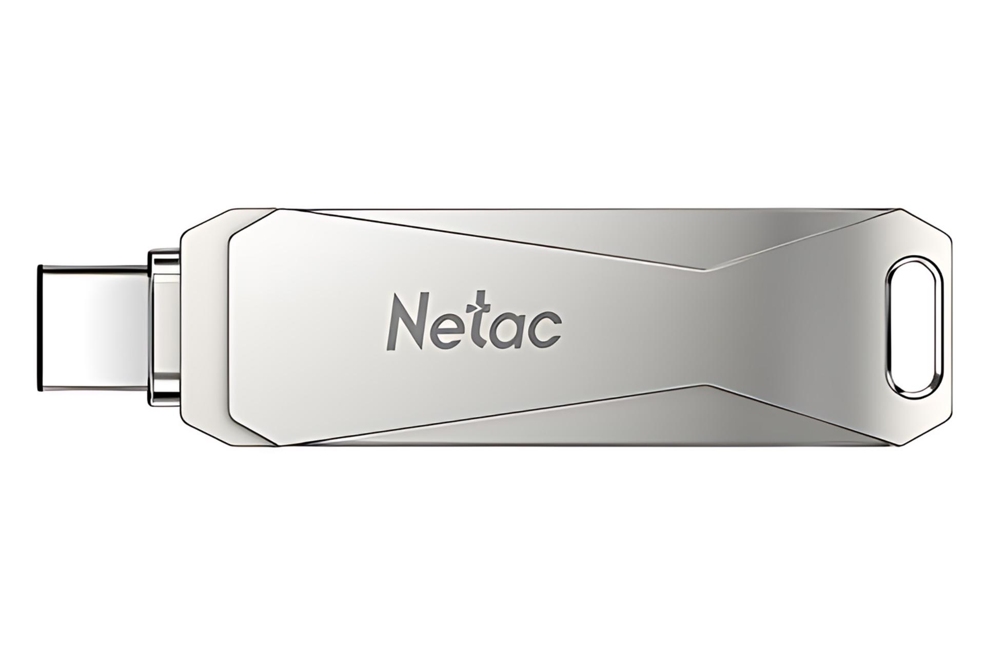 کانکتور USB Type-C فلش مموری نتاک Netac U782C 128GB USB 3.0