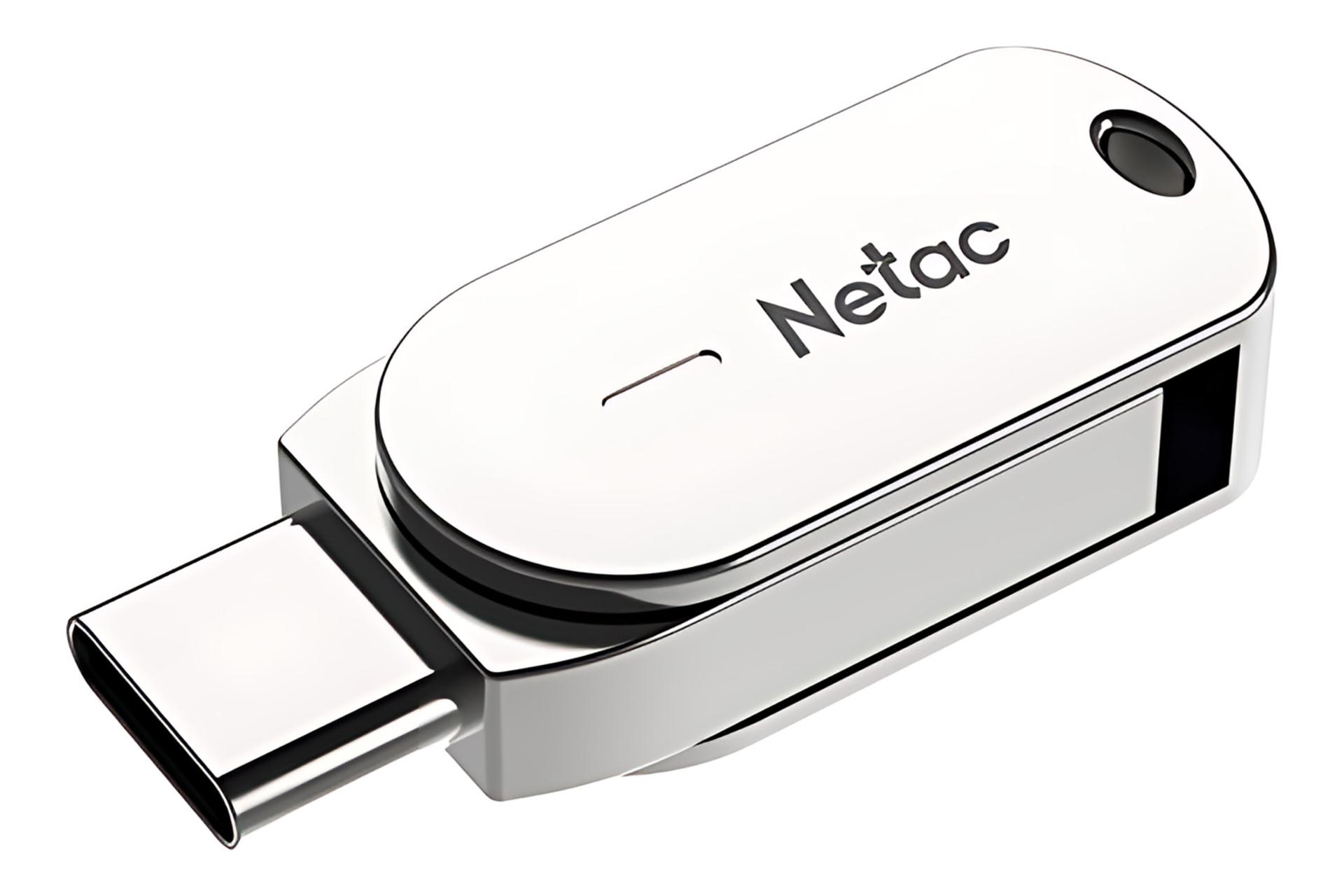 کانکتور USB Type-C فلش مموری نتاک Netac U785C 128GB USB 3.1