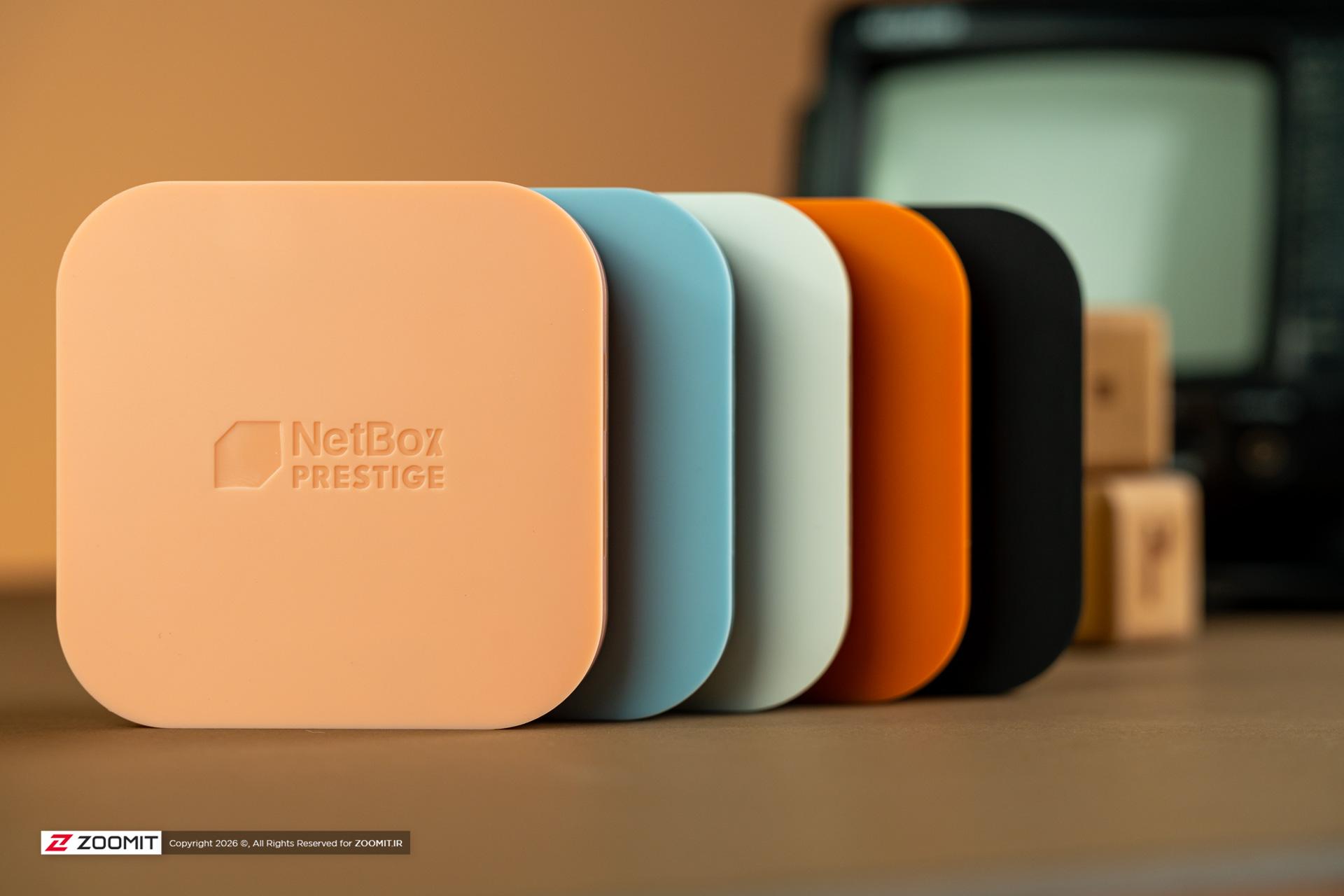 رنگ‌بندی اندرویدباکس نت‌باکس پرستیژ