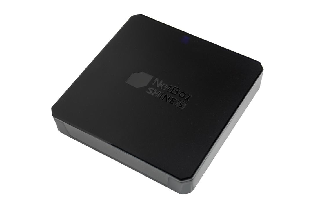 نمای نیمرخ اندروید باکس نت باکس شاین اس / NETBOX Shine S