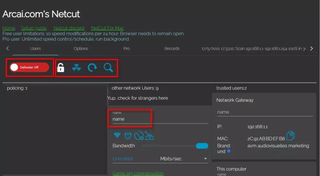 بررسی افراد متصل به اینترنت شما با استفاده از نرم افزار NetCut