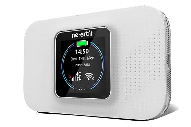 نمای کناری مودم و روتر سیم‌ کارتی نتربیت Neterbit NWR-940X