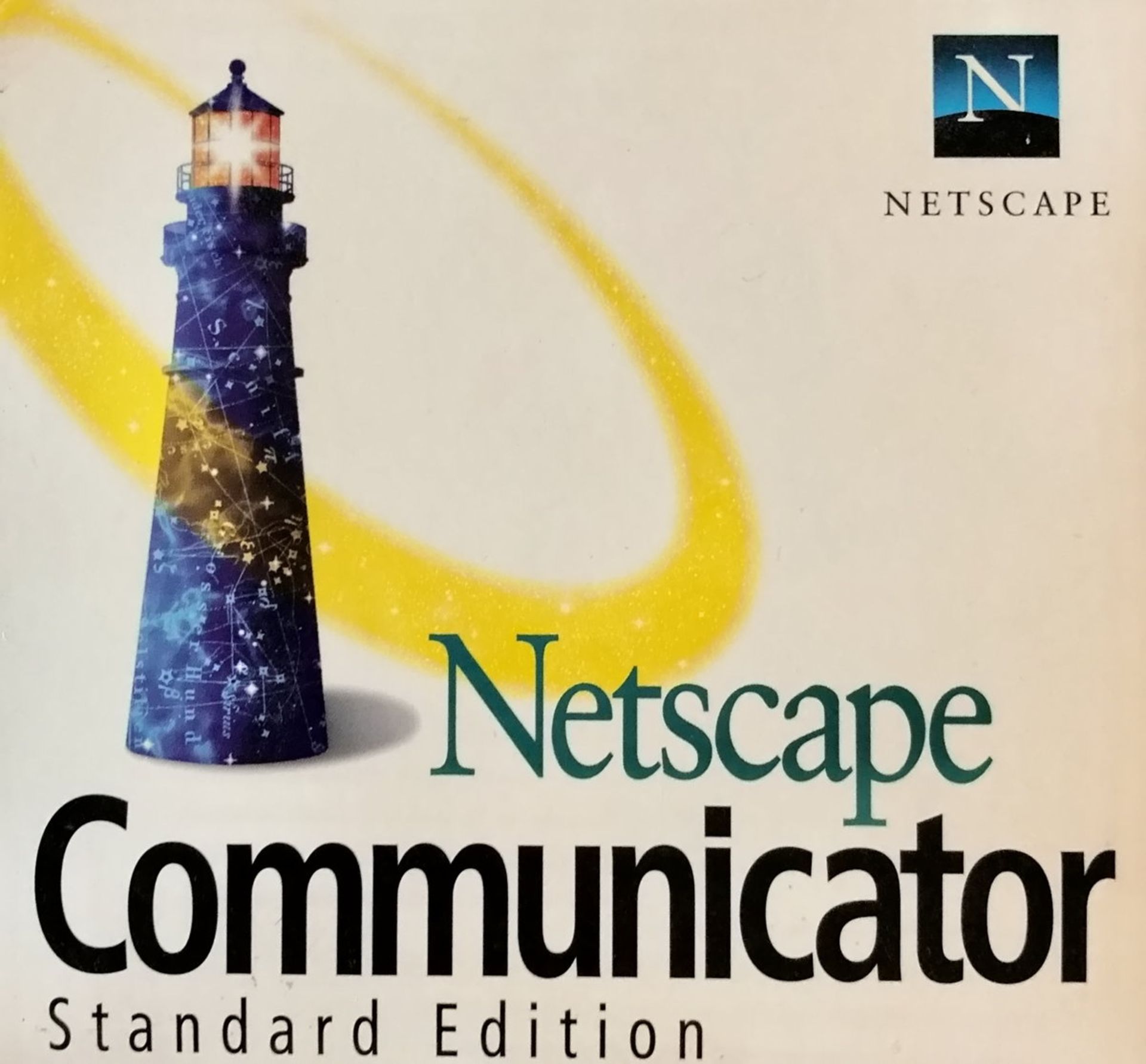 کاور فلاپی نت‌اسکیپ کامیونیکیتور Netscape Communicator