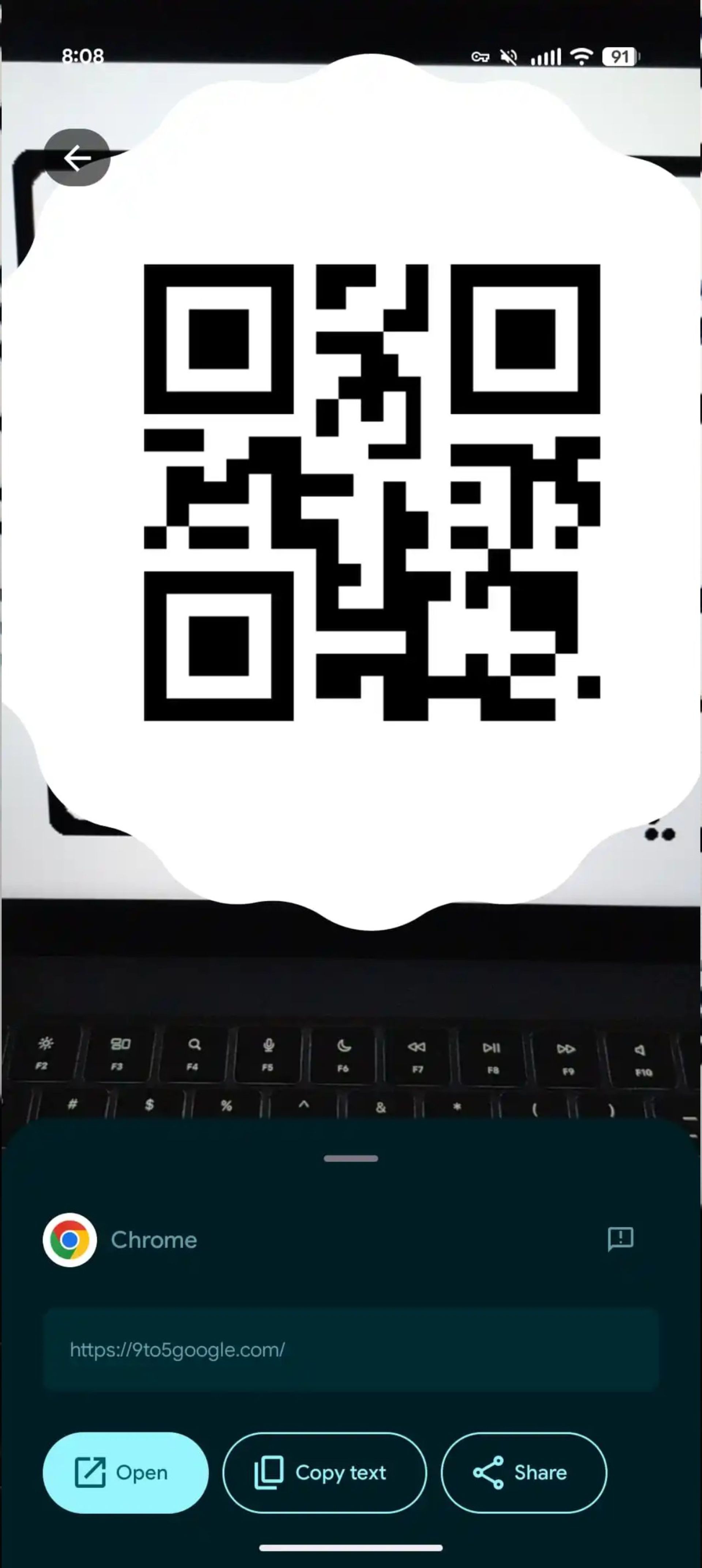 اسکنر QR جدید اندروید