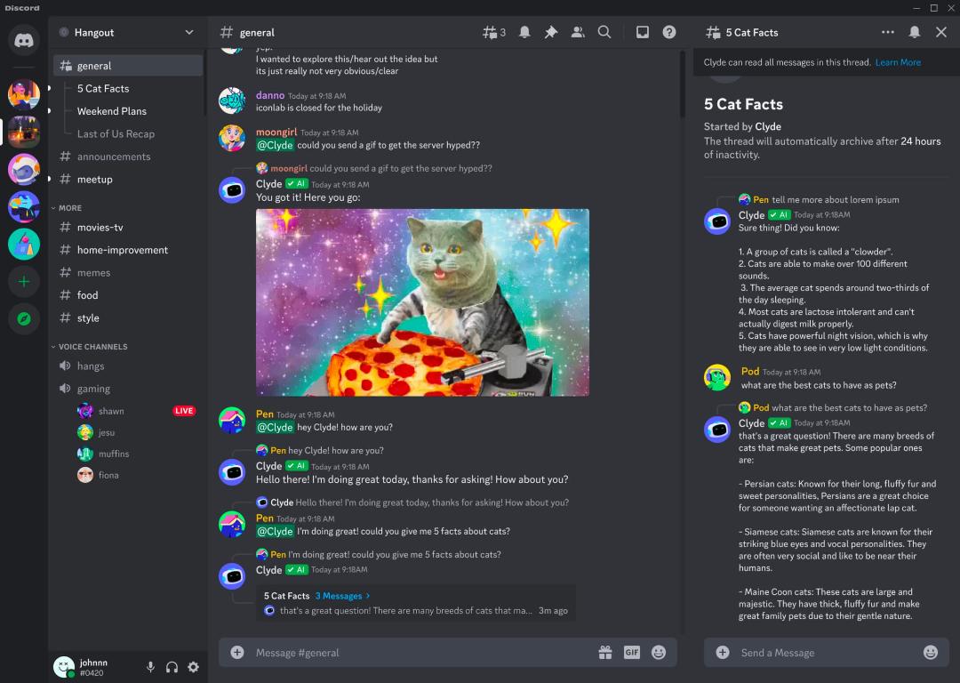 نسخه جدید دیسکورد / Discord با هوش مصنوعی