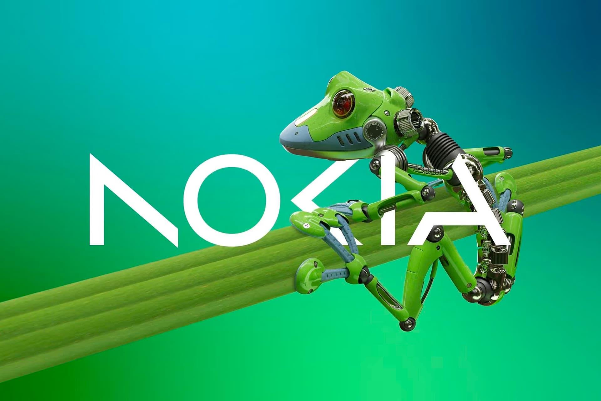 لوگو جدید ۲۰۲۳ نوکیا Nokia با قورباغه