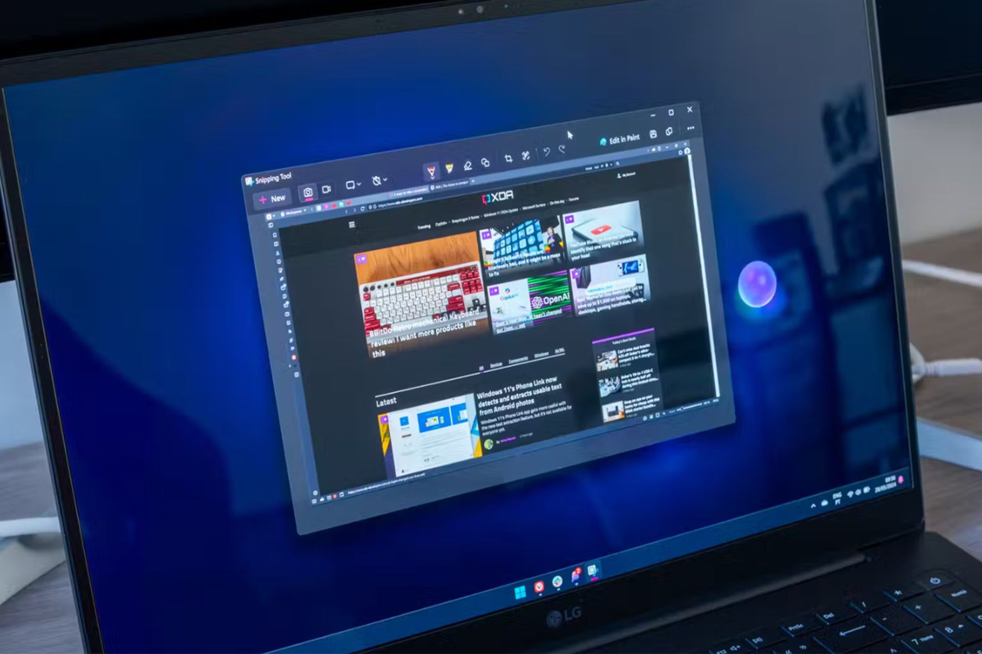 ساخت عکس متحرک با سرویس Snipping Tool ویندوز ۱۱ امکان‌پذیر شد