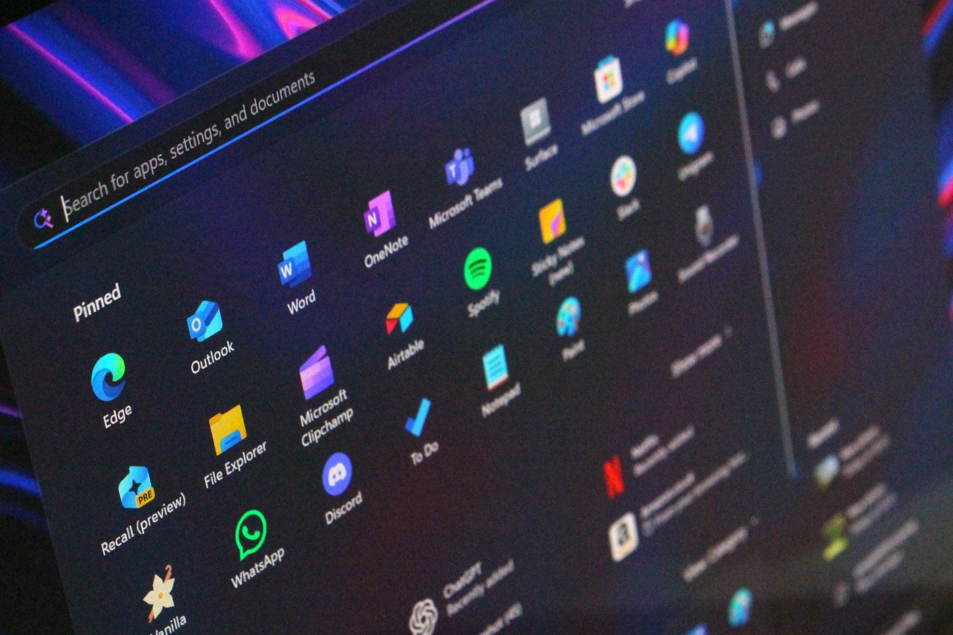 طراحی جدید متو استارت ویندوز ۱۱