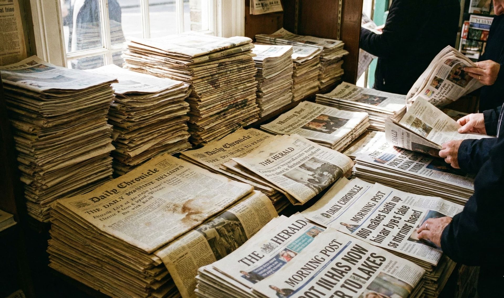 روزنامه‌های کاغذی