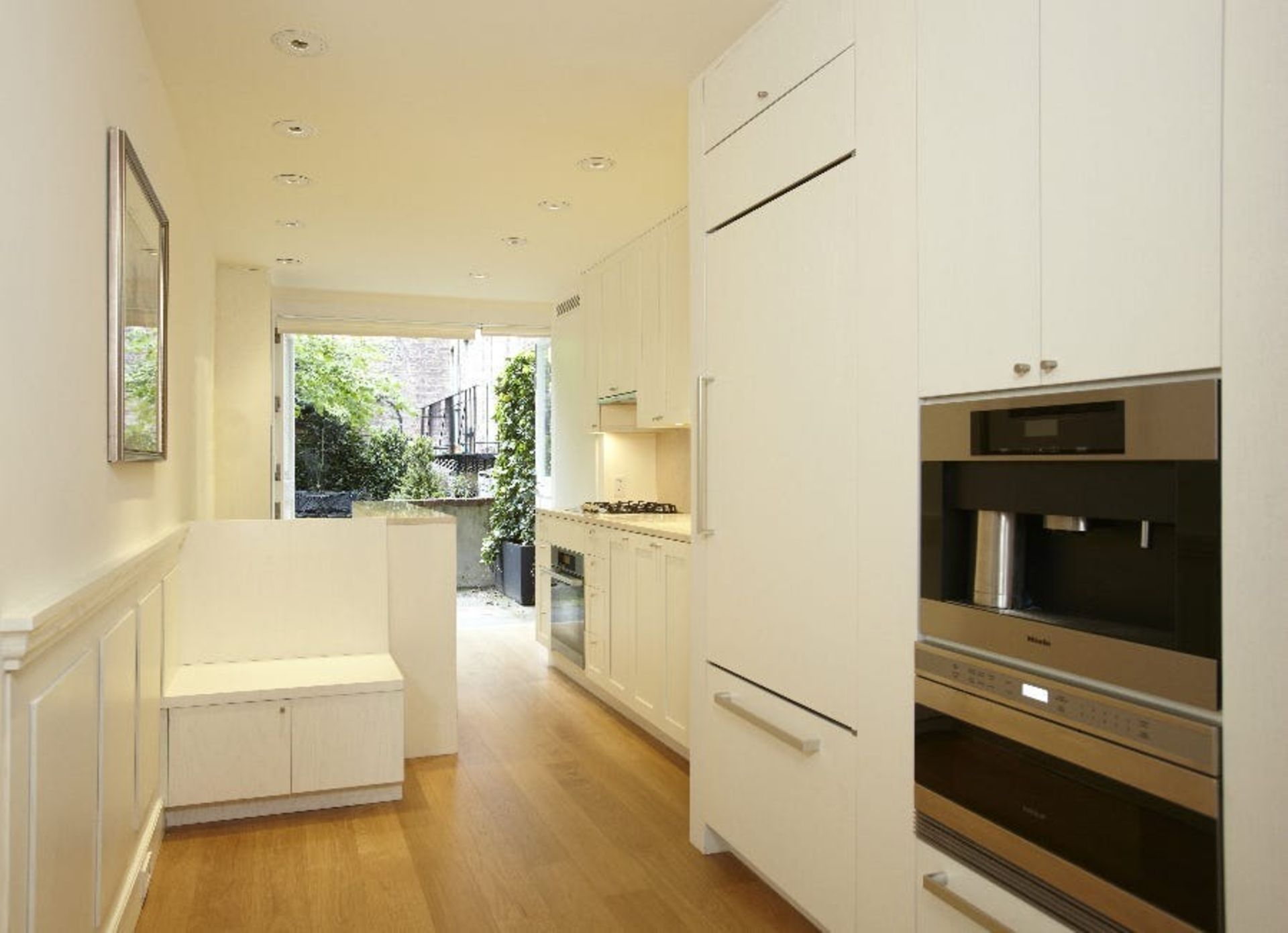 نمای آشپزخانه‌ی یک خانه در نیویورک