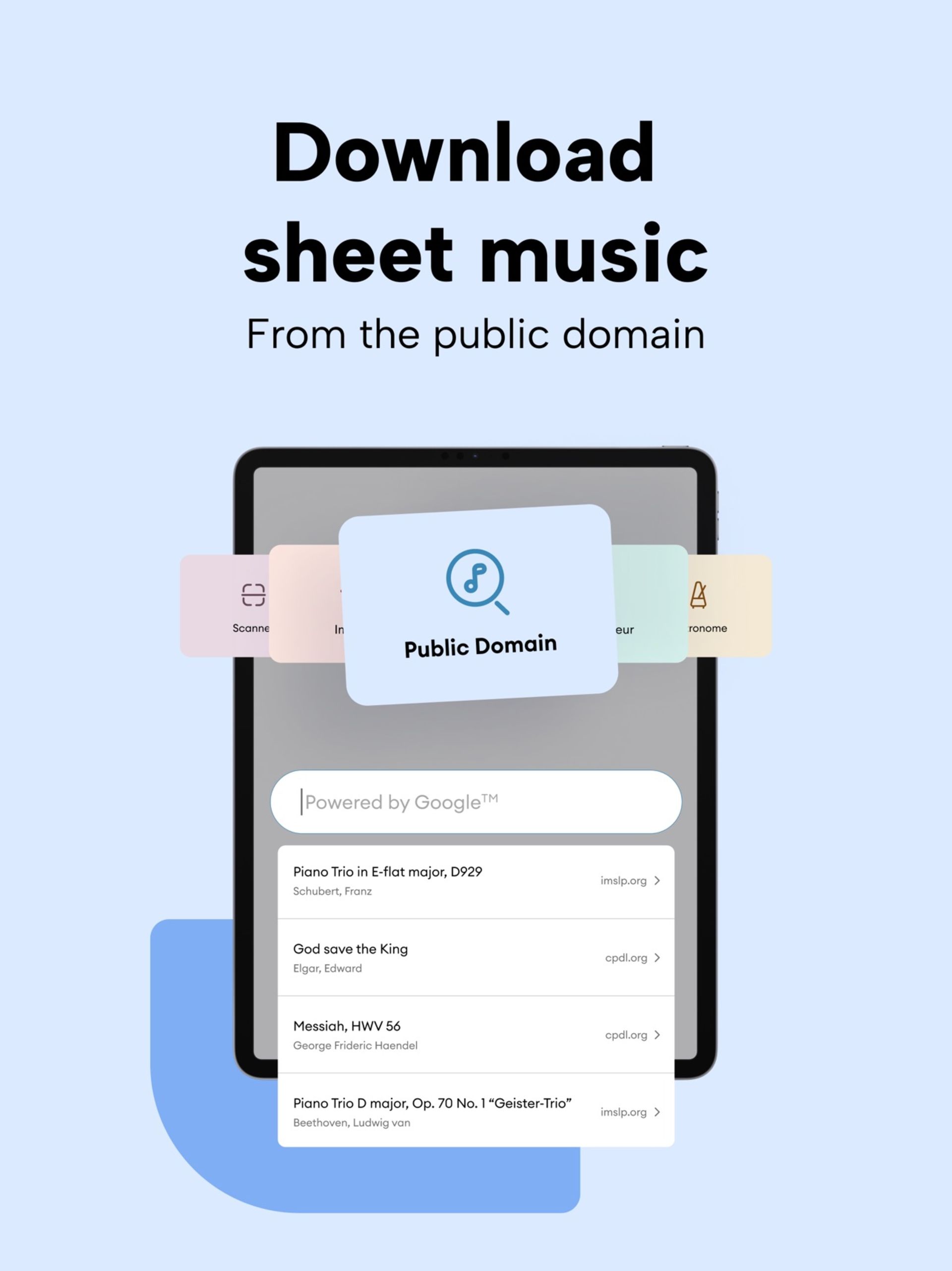 اپلیکیشن Newzik: Sheet Music Reader