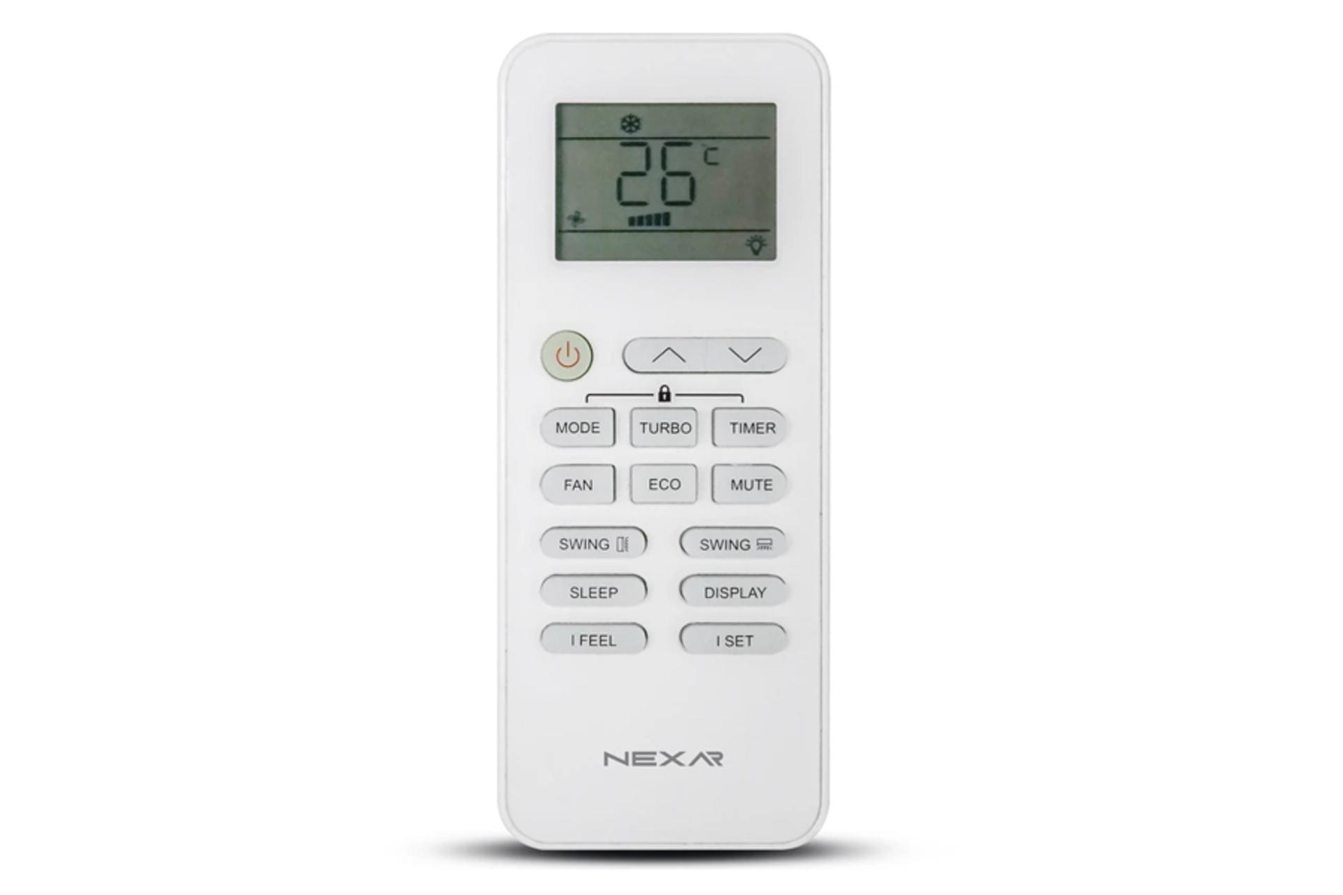 ریموت کنترل کولر گازی - اسپلیت نکسار NAC-TF18ELN1