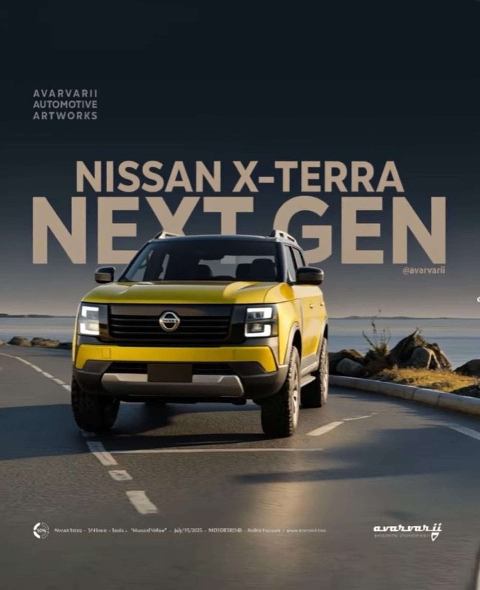 رندر نمای جلو خودرو نیسان رونیز