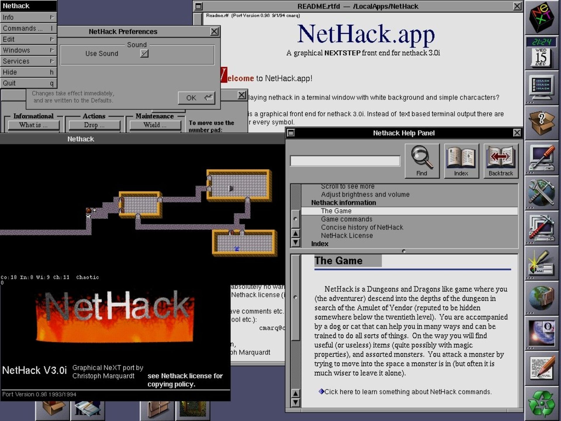 تصویر سیستم‌عامل NeXTSTEP