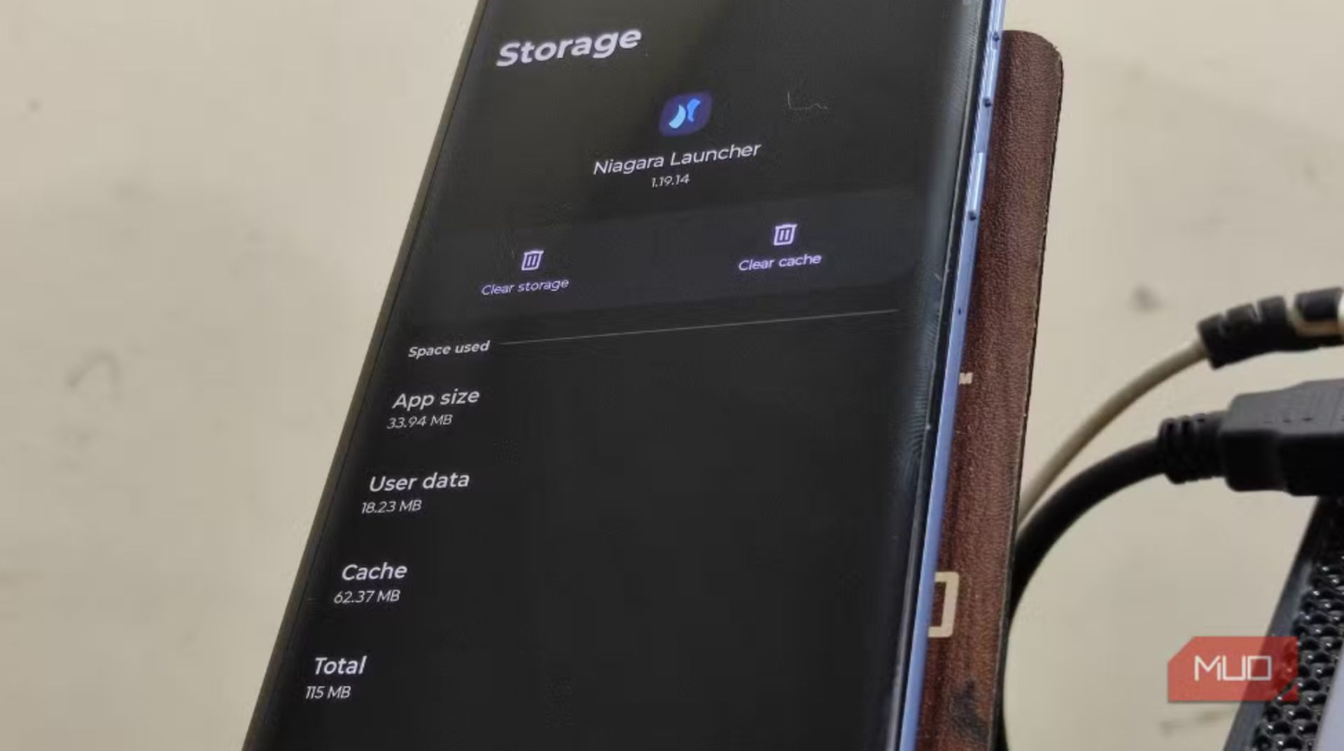 حجم لانچر Niagra