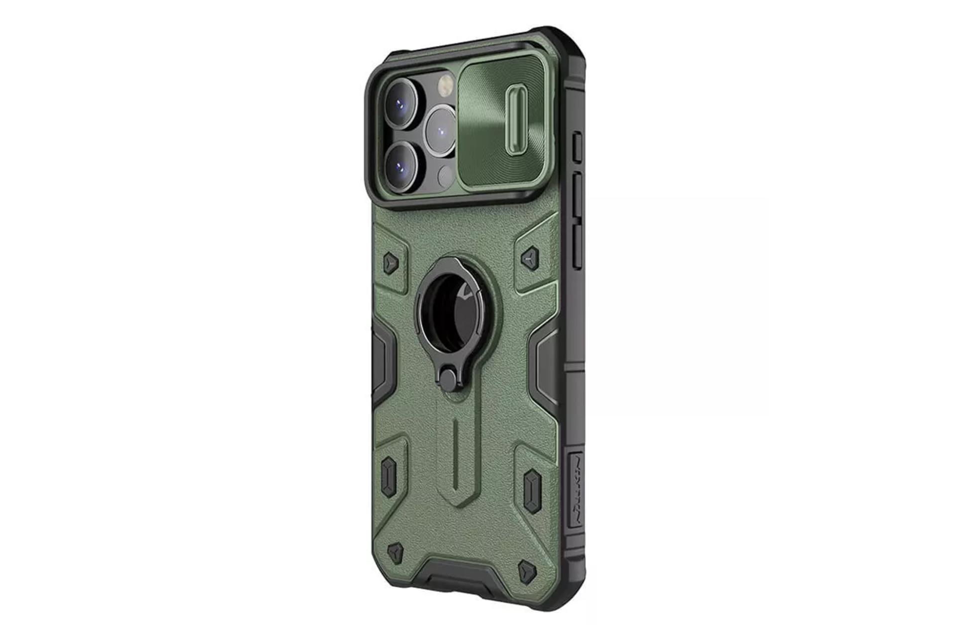 قاب گوشی نیلکین مدل CamShield Armor Logo Cutout مناسب اپل iPhone 15 Pro Max