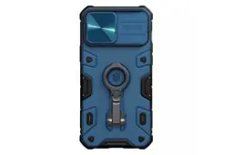 رنگ آبیر قاب گوشی نیلکین مدل CamShield Armor Pro مناسب اپل iPhone 13 Pro Max