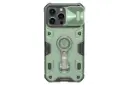 رنگ سبز قاب گوشی نیلکین مدل CamShield Armor Pro مناسب اپل iPhone 14 Pro Max