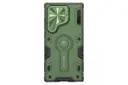 رنگ سبز قاب گوشی نیلکین مدل CamShield Armor Prop مناسب سامسونگ Galaxy S24 Ultra