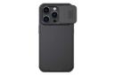 نمای پشت قاب گوشی نیلکین مدل CamShield Pro مناسب اپل iPhone 14 Pro رنگ مشکی