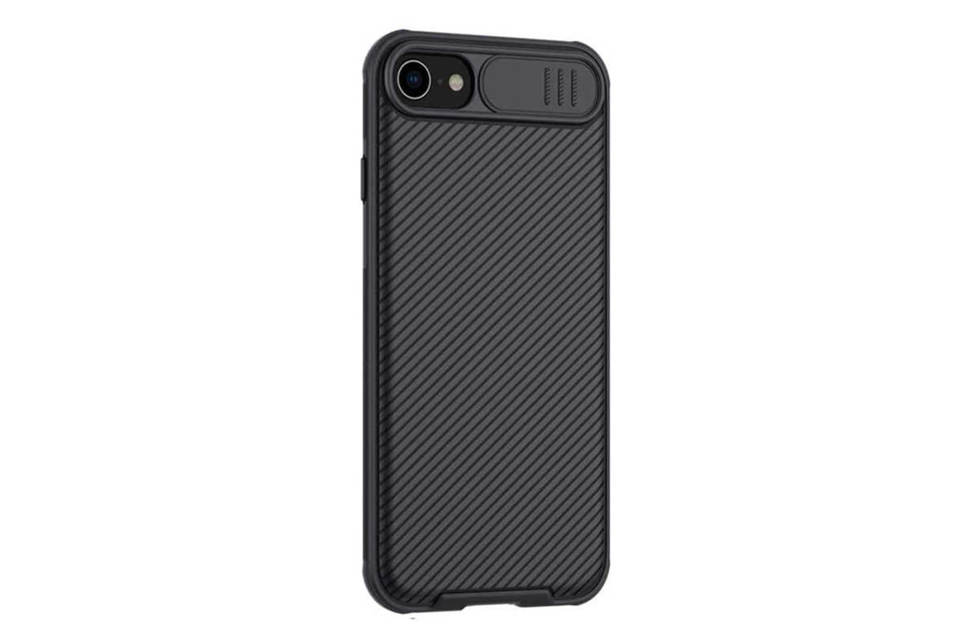 نمای سمت چپ قاب گوشی نیلکین مدل CamShield Pro مناسب اپل iPhone SE 2022 / 8 / 7