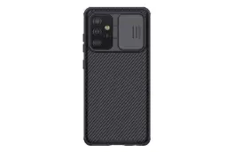 نمای پشت قاب گوشی نیلکین مدل CamShield Pro مناسب سامسونگ Galaxy A52 4G / A52 5G رنگ مشکی