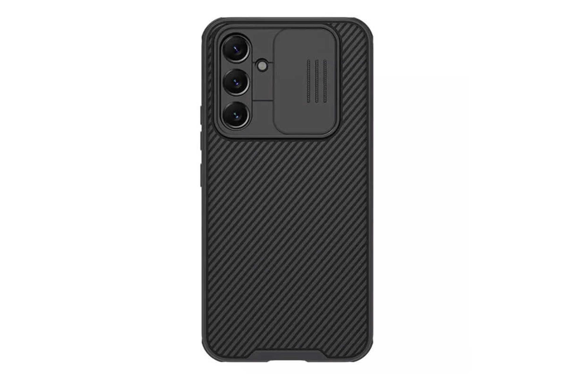 نمای پشت قاب گوشی نیلکین مدل CamShield Pro مناسب سامسونگ Galaxy A54 رنگ مشکی