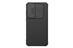 نمای پشت قاب گوشی نیلکین مدل CamShield Pro مناسب سامسونگ Galaxy A55 رنگ مشکی