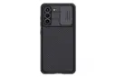 نمای پشت قاب گوشی نیلکین مدل CamShield Pro مناسب سامسونگ Galaxy S21 FE 5G رنگ مشکی