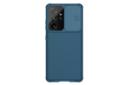 نمای پشت قاب گوشی نیلکین مدل CamShield Pro مناسب سامسونگ Galaxy S21 Ultra رنگ آبی