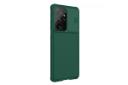 نمای سمت چپ قاب گوشی نیلکین مدل CamShield Pro مناسب سامسونگ Galaxy S21 Ultra رنگ سبز