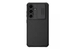 نمای پشت قاب گوشی نیلکین مدل CamShield Pro مناسب سامسونگ Galaxy S24 رنگ مشکی