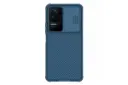 نمای پشت قاب گوشی نیلکین مدل CamShield Pro مناسب شیائومی Redmi K40S / Poco F4 رنگ آبی